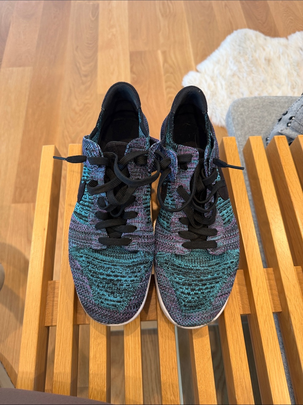 Nike Dunk Low Flyknit FK Chlorine Blue Sneakers Shoes
